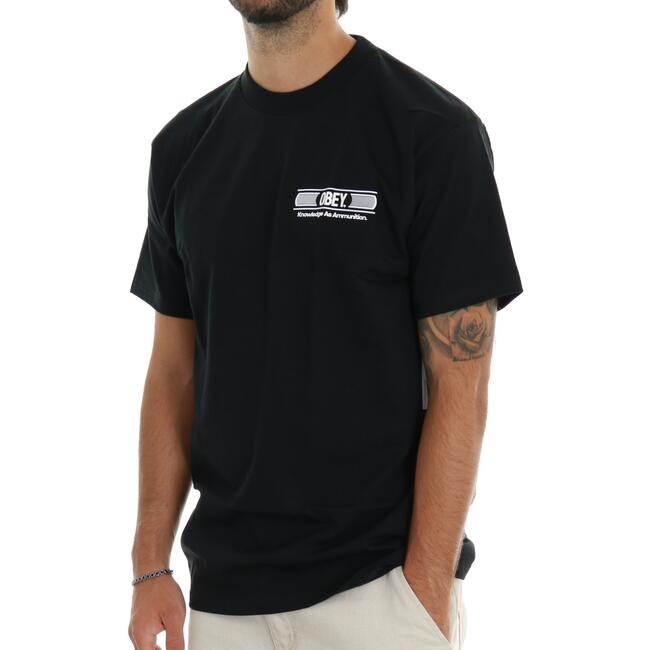 T-SHIRT KNOWLEDGE OBEY - Mad Fashion | img vers.1300x/